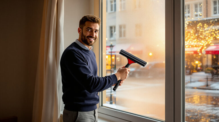 How to clean your windows in cold weather without leaving streaks