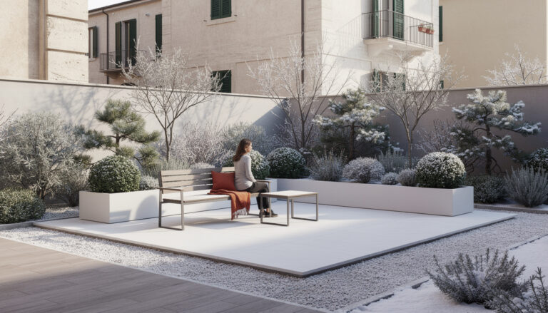 Minimalist style for your winter garden — why it works