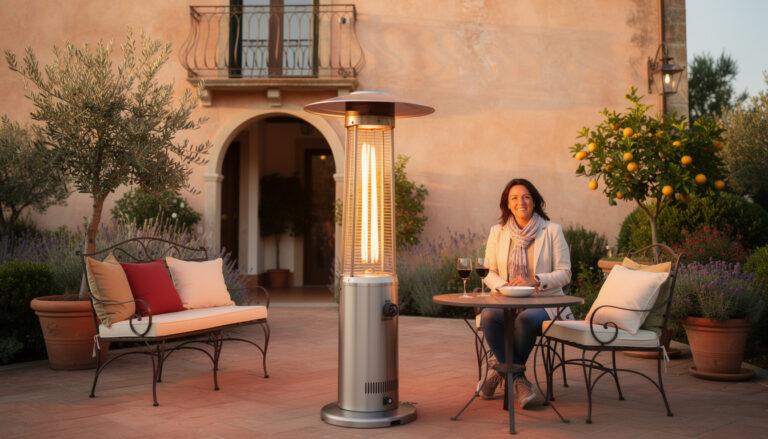 Outdoor heating: a practical solution for chilly evenings