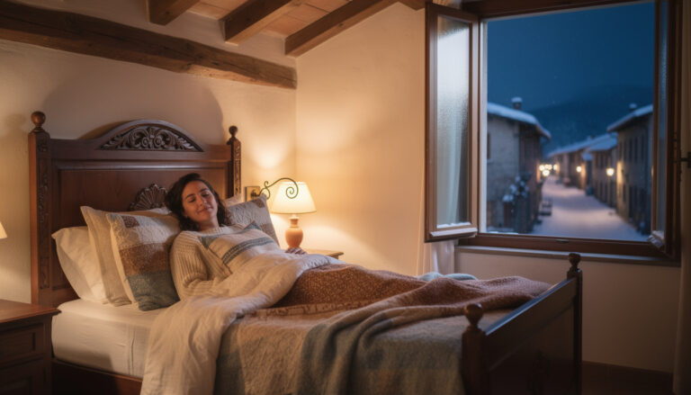 The secret to restorative sleep during long winter nights