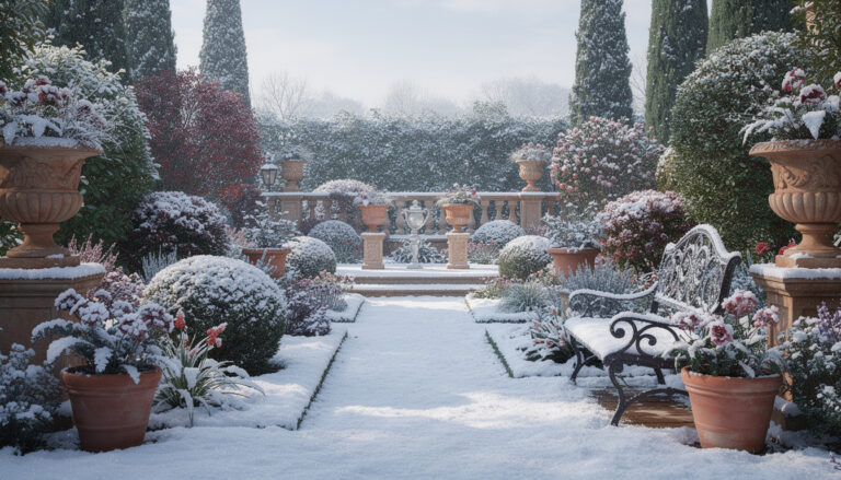 The secret to winter gardens that shine even under snow